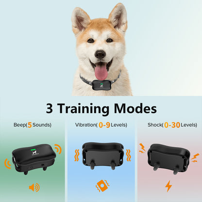 KAIYIKAPET Wireless Dog Fence for 2 Dogs with 14 Levels Distance(25-3500FT), Dog Training Collar with 3 Safe Training Modes for All Breeds, Sizes